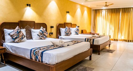 Hotel Sonar Bangla Tarapith Room Type - Premium 2 Double Bed AC Room