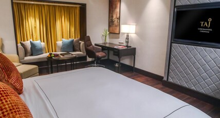 Taj Coromandel, Chennai Room Type - Executive Suite With Club Lounge Access and One Way Airport Transfer Taj Coromandel, Chennai Room Type - Executive Suite With Club Lounge Access and One Way Airport Transfer