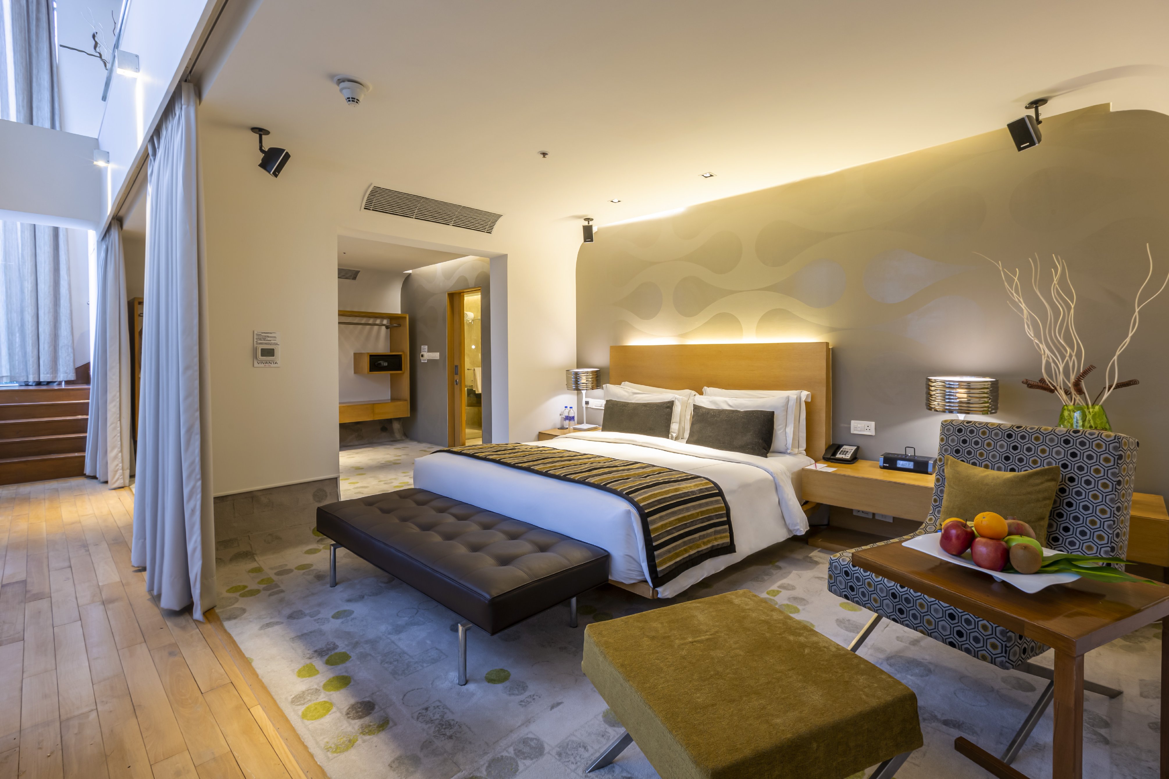 Vivanta Bengaluru, Whitefield Room Type - Vivanta Suite 1 Bedroom Pool View King Bed Vivanta Bengaluru, Whitefield Room Type - Vivanta Suite 1 Bedroom Pool View King Bed