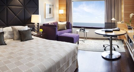 Taj Lands End, Mumbai Room Type - Taj Club Double Room with 1 way airport transfer ,Complimentary high-tea , evening cocktails and 24 