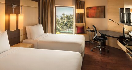 JW Marriott Mumbai Juhu Room Type - Executive Lounge Access, Guest room, 2 Twin, Cocktail Hours 4-8 PM JW Marriott Mumbai Juhu Room Type - Executive Lounge Access, Guest room, 2 Twin, Cocktail Hours 4-8 PM