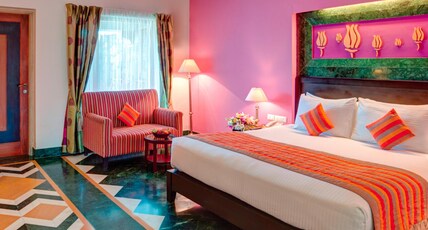 Ramada by Wyndham Udaipur Resort and Spa Room Type - Deluxe Room, Private Sitting Area, Garden View