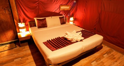 Nature Zone Jungle Resort Room Type - Safari Tent with Valley View.