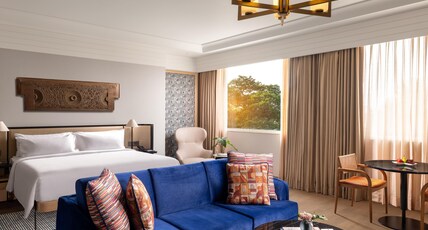 Pullman Chennai Anna Salai - An Accor Brand Hotel Room Type - Superior Suite with 1 King Bed- Lounge Access with Cocktail Hours & One Way Airport Transfer Pullman Chennai Anna Salai - An Accor Brand Hotel Room Type - Superior Suite with 1 King Bed- Lounge Access with Cocktail Hours & One Way Airport Transfer
