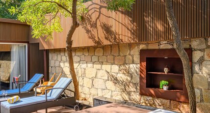 Ananta Spa & Resort Room Type - Ananta Villa With Bath Tub and Open Air Jacuzzi ( Two Bed Rooms ) Ananta Spa & Resort Room Type - Ananta Villa With Bath Tub and Open Air Jacuzzi ( Two Bed Rooms )