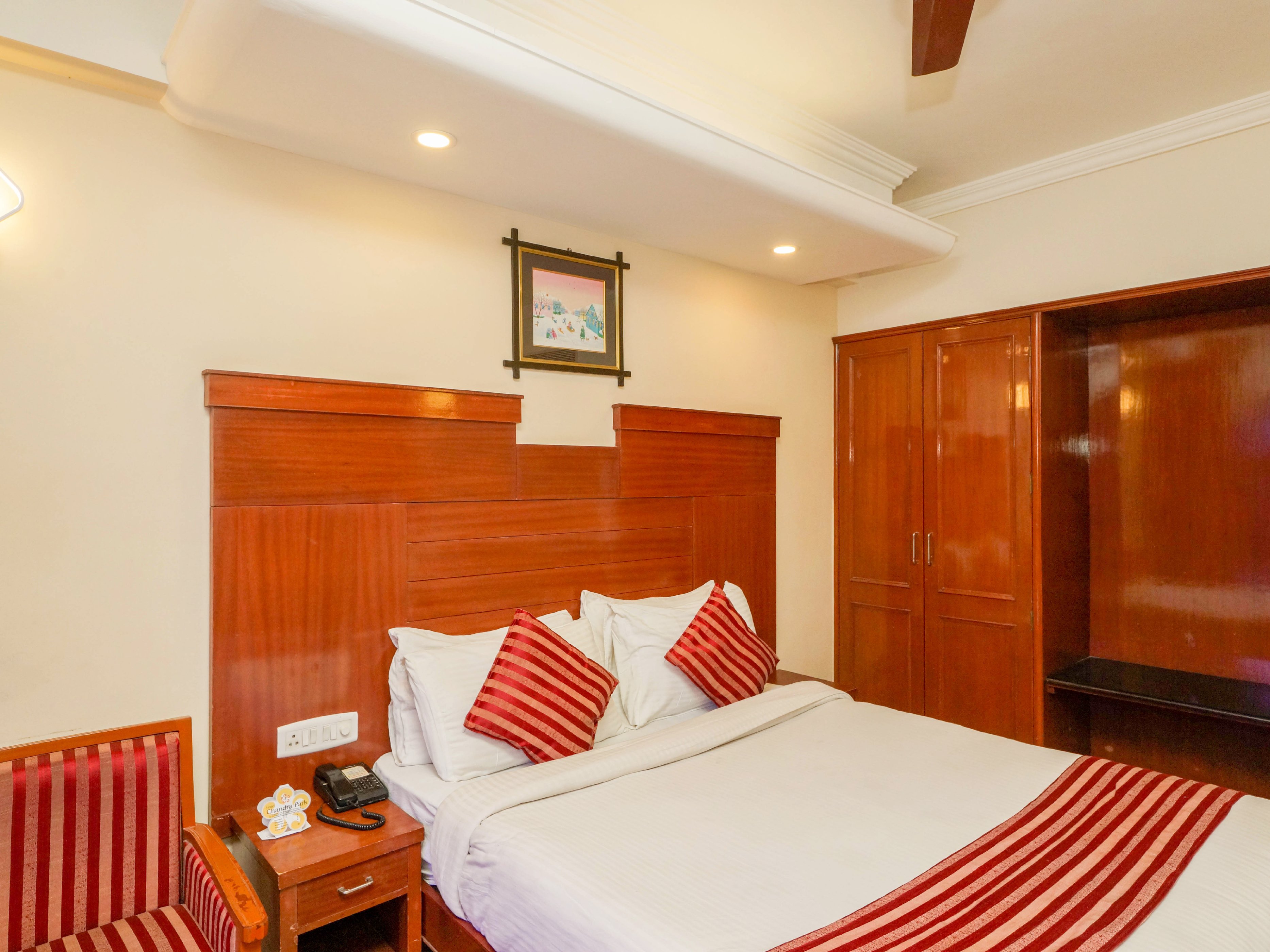 Hotel Chandra Park  (Opp Railway Station) Room Type - Deluxe