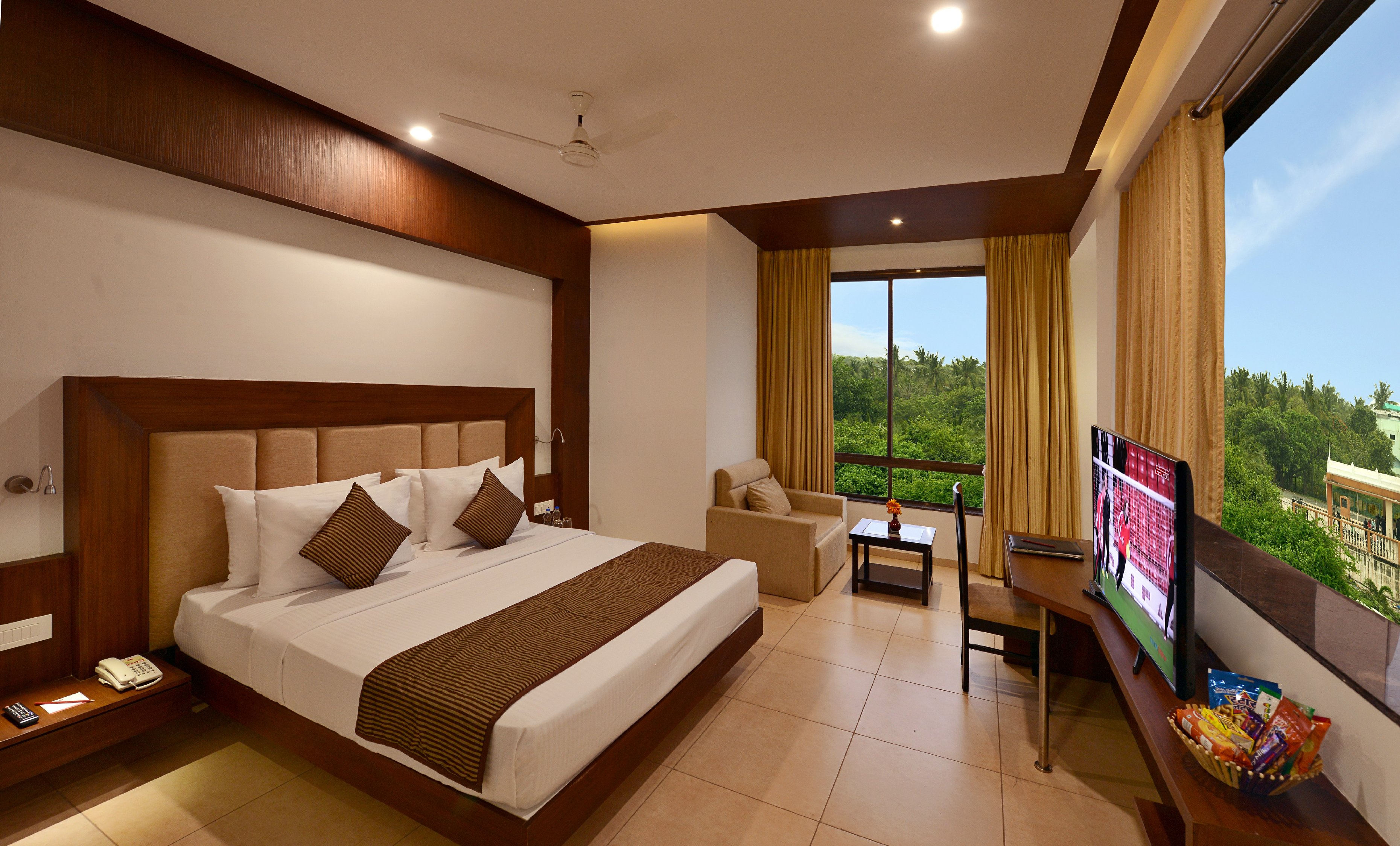 Lords Inn Somnath - Pure Veg Room Type - Deluxe Room