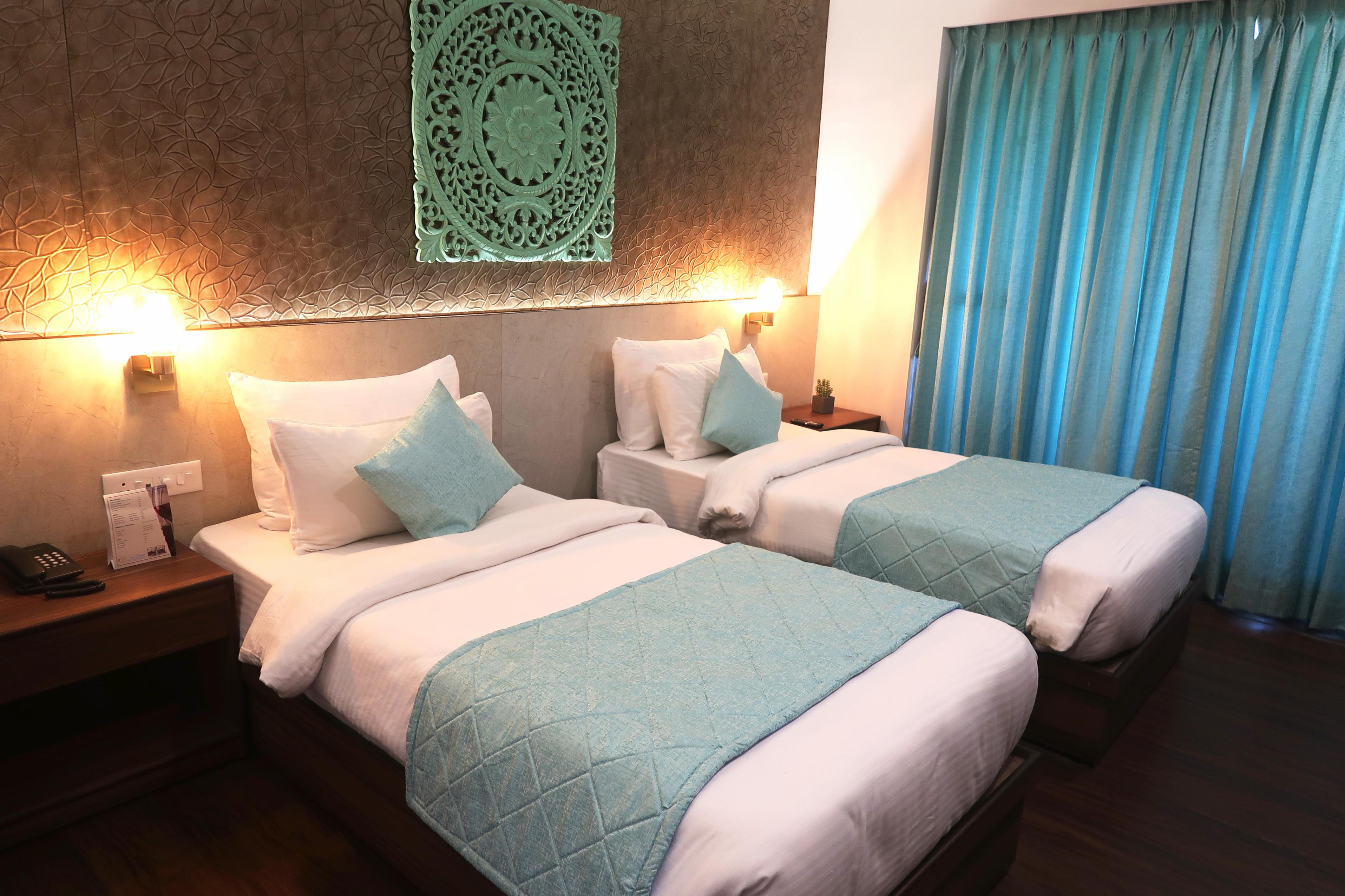 Sea Queen Beach Resort and Spa Room Type - Garden View Twin with Balcony