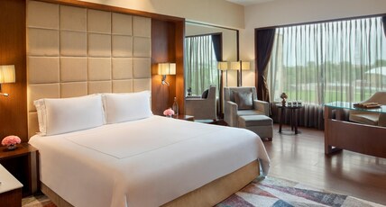 Taj Agra Room Type - Taj Club Room City View King with One-way airport transfer and Cocktail Hours