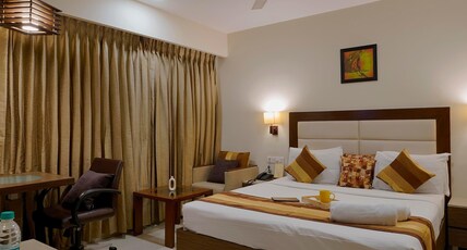 Hotel Le Grande Residency Room Type - Executive Room ( Only King Size bed ) Unmarried couples and locals are not allowed) Hotel Le Grande Residency Room Type - Executive Room ( Only King Size bed ) Unmarried couples and locals are not allowed)