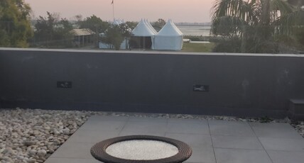 Amatra By The Ganges Room Type - 3 BR Amatra Villa Ganges view