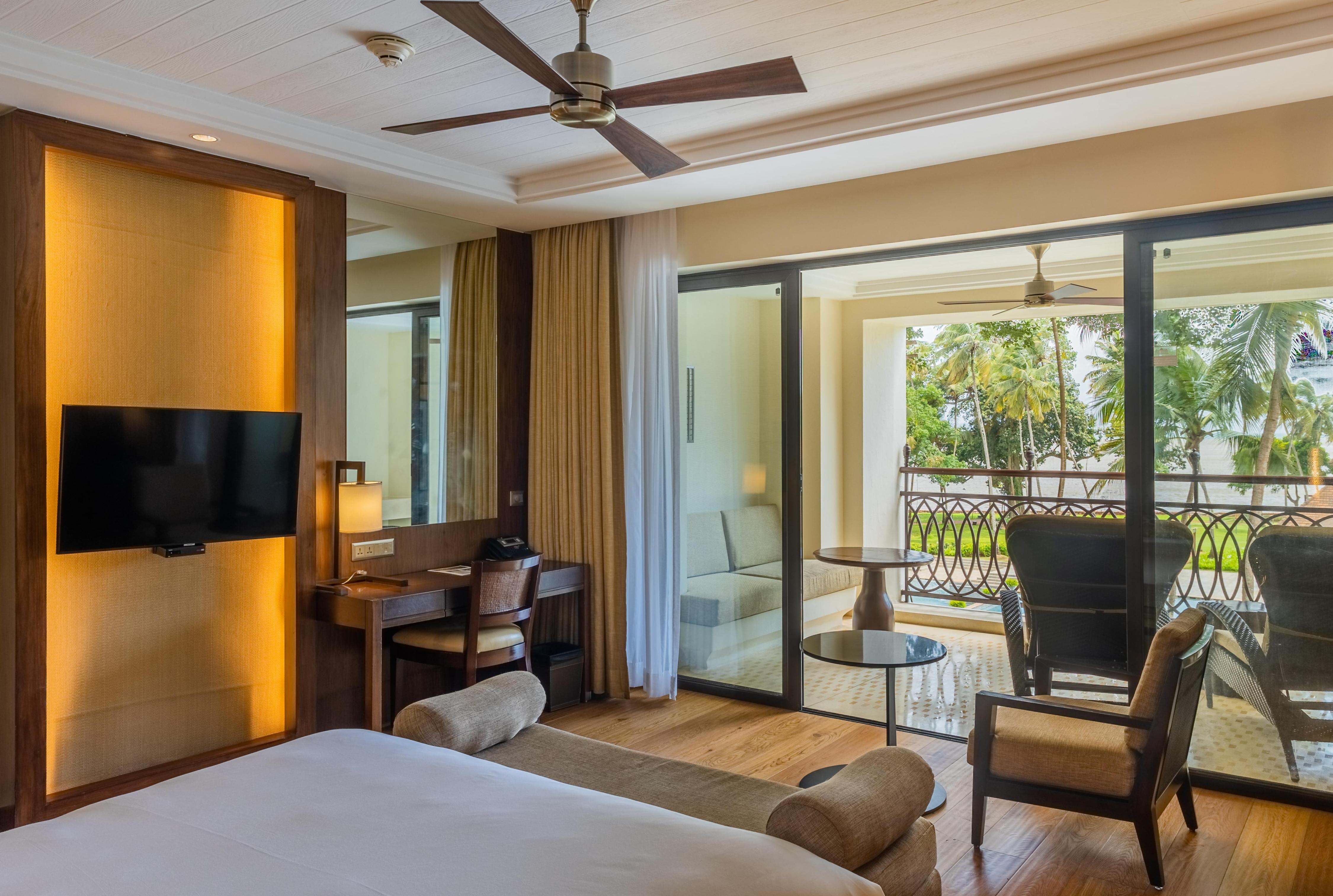 Grand Hyatt Goa Room Type - 1 KING BED WITH BALCONY BAY VIEW CLUB ACCESS
