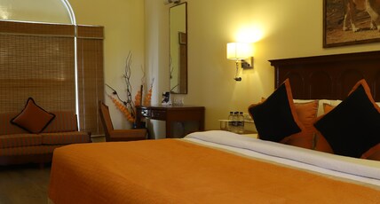 Gir Serai - IHCL SeleQtions Room Type - SeleQtions Suite with Sit-Out Garden View King Bed Gir Serai - IHCL SeleQtions Room Type - SeleQtions Suite with Sit-Out Garden View King Bed