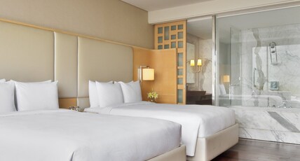 JW Marriott Chandigarh Room Type - Deluxe Twin with Bathtub