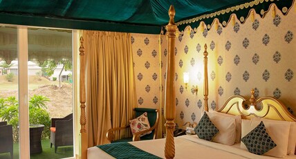 Rajasthali Resort and Spa Room Type - Royal Luxury Tent With Balcony
