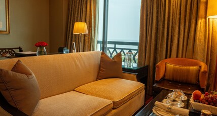 The Leela Palace Chennai Room Type - Premier Club Room with Airport Transfers and Cocktail Hours The Leela Palace Chennai Room Type - Premier Club Room with Airport Transfers and Cocktail Hours