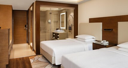 Courtyard by Marriott Bhopal Room Type - Guest Room, 2 Twins, Courtyard View Courtyard by Marriott Bhopal Room Type - Guest Room, 2 Twins, Courtyard View