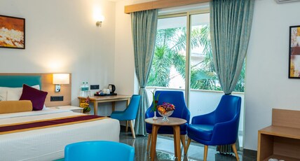 Hotel Meraden Opus, Anjuna Beach, Goa Room Type - Super Deluxe Room With Bathtub