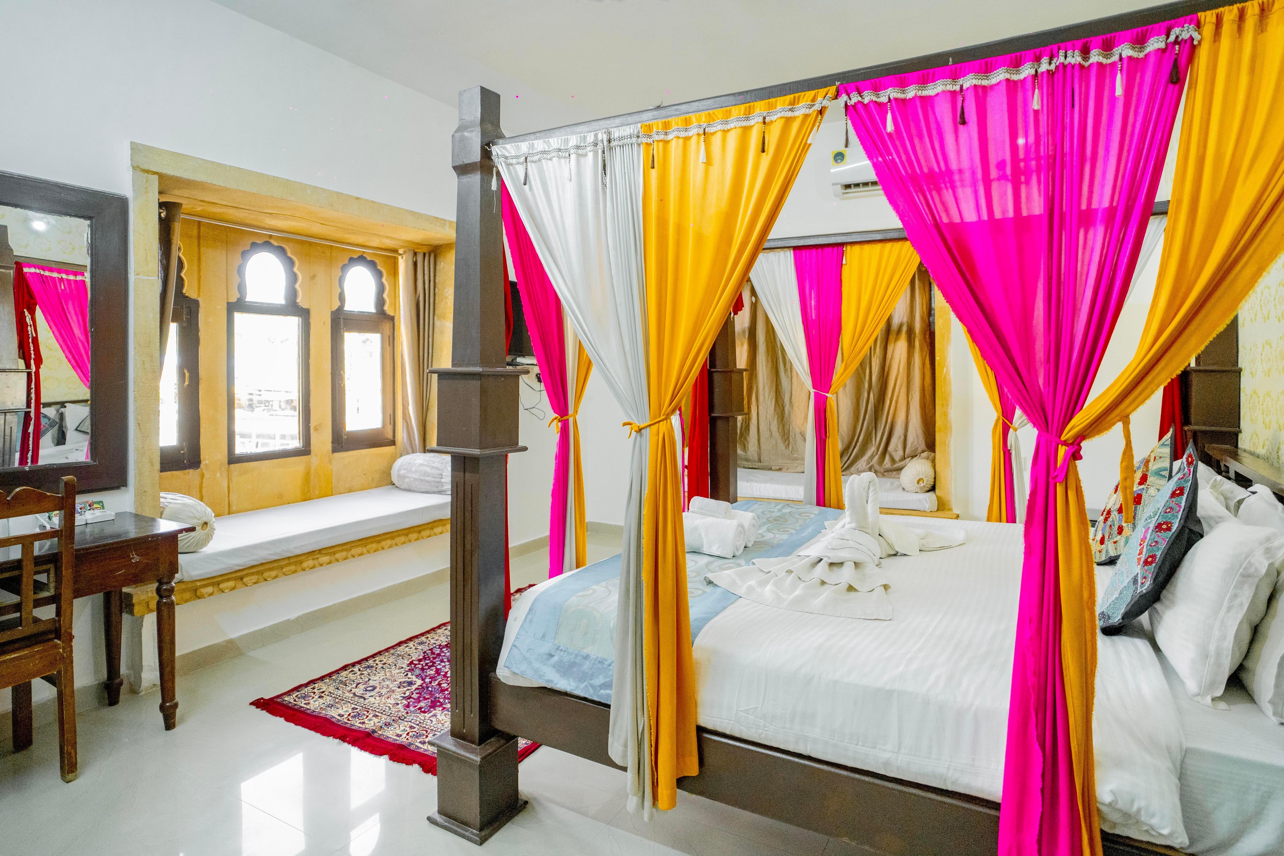 Hotel Marina Mahal with Swimming Pool - Tap to explore photos