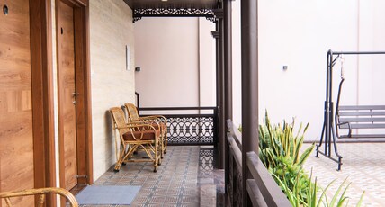 Vashishth Guest House (Behind Parmarth Niketan) Room Type - Deluxe Room on Open Terrace
