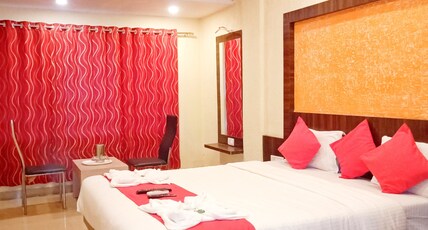 Shivneri Holiday Resort Room Type - Deluxe King Room with Mountain View