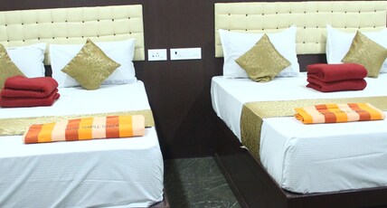 Hotel Temple Towers Room Type - Non AC Four bed