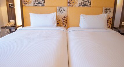Novotel Pune, Nagar Road Room Type - Executive Twin room with City View or Business Park View Novotel Pune, Nagar Road Room Type - Executive Twin room with City View or Business Park View