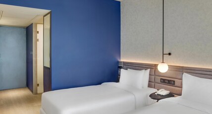 Novotel Pune, Nagar Road Room Type - Premier Room Twin with complimentary longue access