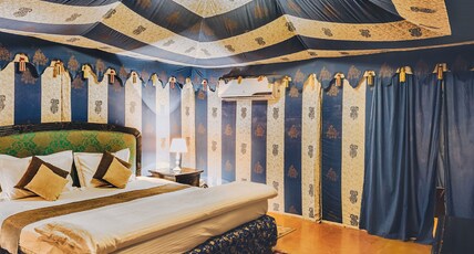 Foothill Pushkar Resort Room Type - Mountain View Garden Swiss Tent With Private Sit Out