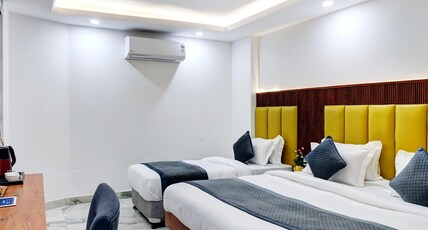 Hotel Cabana 5 Mins Walking Distance From NDLS Station Room Type - Deluxe Triple Room Hotel Cabana 5 Mins Walking Distance From NDLS Station Room Type - Deluxe Triple Room