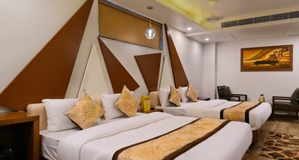 Hotel Blue Pearl @New Delhi Railway Station Room Type - Family Suite Room Hotel Blue Pearl @New Delhi Railway Station Room Type - Family Suite Room