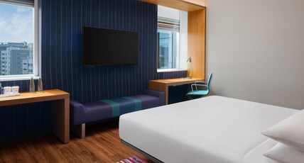 Aloft Bengaluru Outer Ring Road Room Type - Club lounge access, Guest room, 1 King, City view, High floor Aloft Bengaluru Outer Ring Road Room Type - Club lounge access, Guest room, 1 King, City view, High floor
