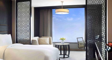 Crowne Plaza, Mayur Vihar, an IHG Hotel Room Type - Standard Pool View- Twin Non-Smoking with 6 pints of beer Crowne Plaza, Mayur Vihar, an IHG Hotel Room Type - Standard Pool View- Twin Non-Smoking with 6 pints of beer