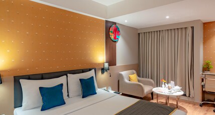 Effotel by Sayaji Indore Room Type - Deluxe room with Double Bed or Twin Bed