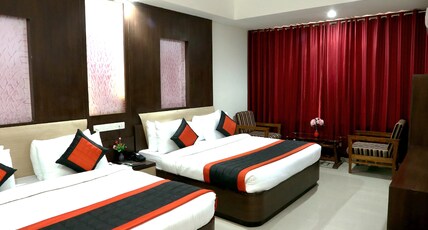 33 Hotels Room Type - Family Room-Two Double Bed (Free Banganga Drop) 33 Hotels Room Type - Family Room-Two Double Bed (Free Banganga Drop)