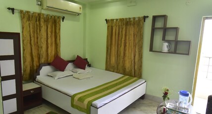 Hotel Amarabati Room Type - Super Deluxe with Bathtub and Balcony AC Hotel Amarabati Room Type - Super Deluxe with Bathtub and Balcony AC