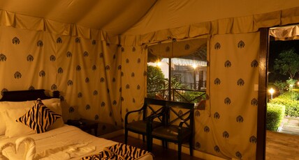 Sariska Tiger Heaven - Near Sariska Tiger Safari Gate Room Type - Luxury Nature Tent
