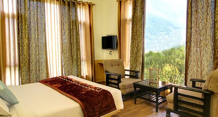 Thomas Villa, Hotel and Cottages Room Type - Deluxe Room (Mountain View) with Complimentry Breakfast Thomas Villa, Hotel and Cottages Room Type - Deluxe Room (Mountain View) with Complimentry Breakfast