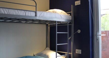 Joey's Hostel Room Type - Mixed Dorm | 1 Bed in 6-Bunk Bed AC Dorm Room | Shared Common Bathroom