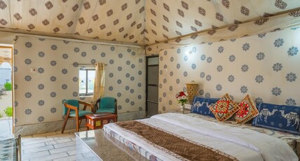 Limra Desert Camp with Swimming Pool Room Type - Luxurious Tent & AC Cottage