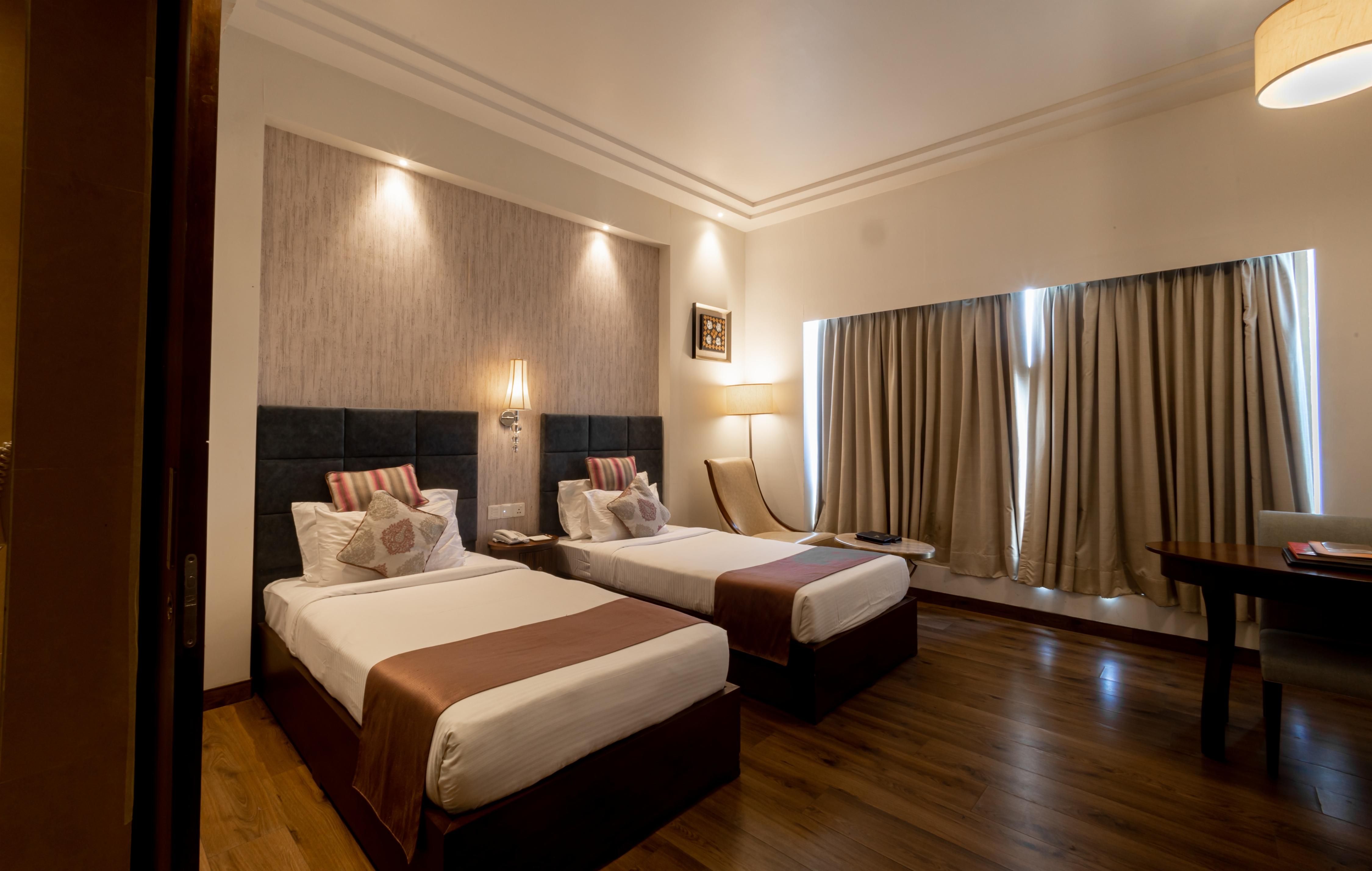 HOTEL NATRAJ Room Type - Club rooms ( KIng bed or Twin beds)