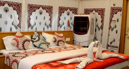 Oasis Camp Sam Room Type - Swiss Deluxe Tent Oasis Camp Sam Room Type - Swiss Deluxe Tent