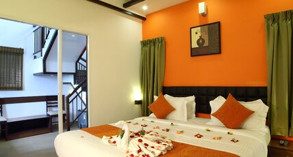 Munnar Tea Hills Resort Room Type - AC Bedroom Honeymoon Cottage Couples only