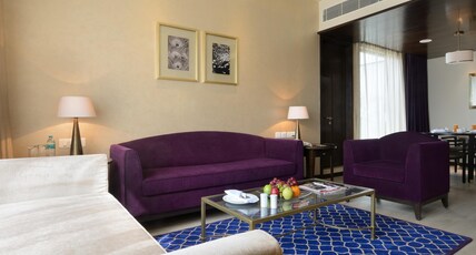 Marasa Sarovar Premiere Room Type - Suite with Bathtub and Private Sit-out Marasa Sarovar Premiere Room Type - Suite with Bathtub and Private Sit-out