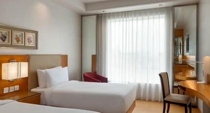 Ramada by Wyndham Ghaziabad Vasundhara Room Type - 2 Single Beds, Standard Room, Non Smoking Ramada by Wyndham Ghaziabad Vasundhara Room Type - 2 Single Beds, Standard Room, Non Smoking
