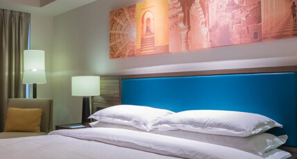 Sheraton Hyderabad Room Type - Studio Apartment City View with Dinning & Seating Area