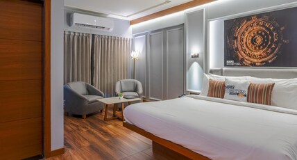 Roadies Rostel Best Adventure Resort In Ahmedabad Room Type - Lawn View Deluxe Room Roadies Rostel Best Adventure Resort In Ahmedabad Room Type - Lawn View Deluxe Room