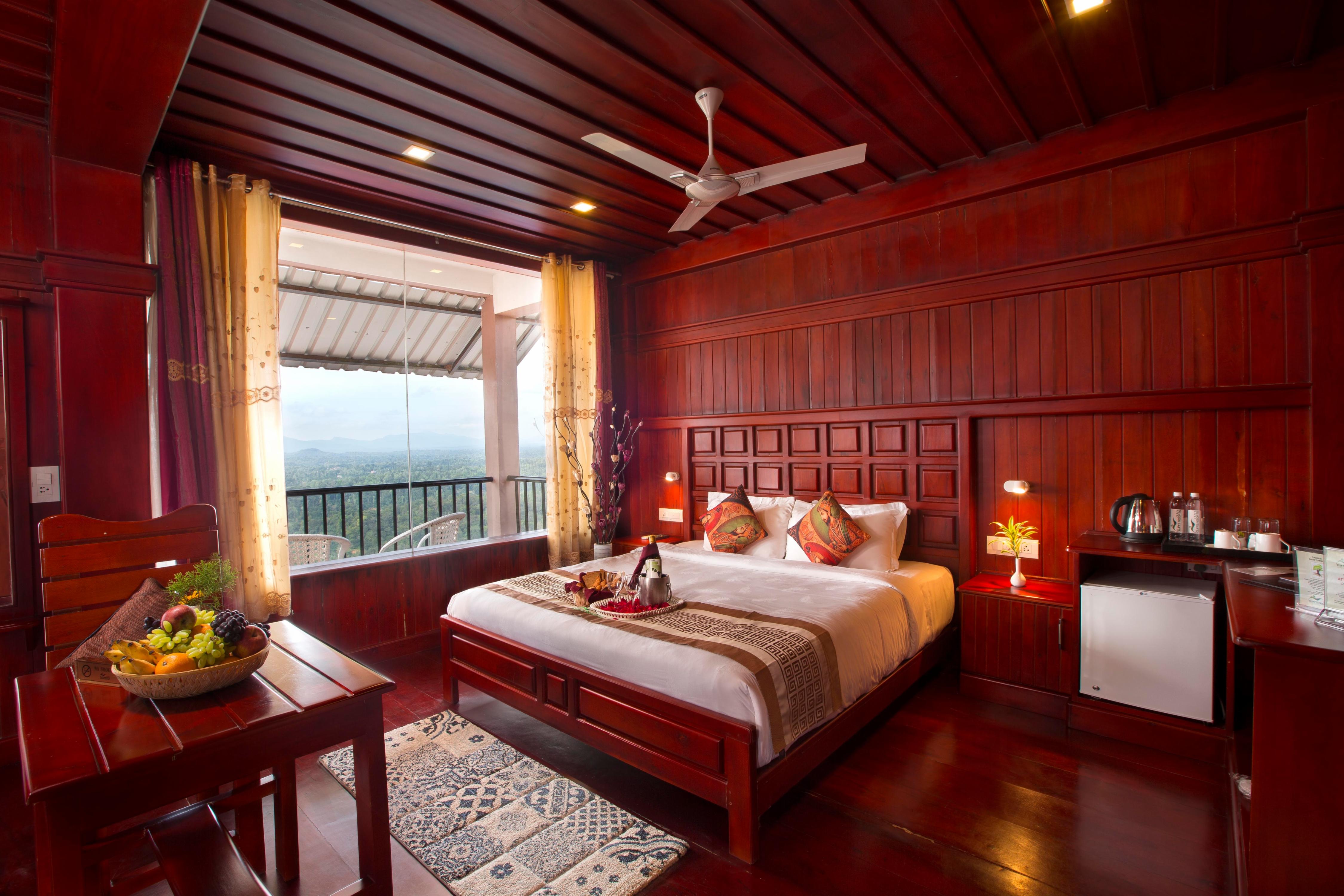 Coorg Cliffs Resorts Room Type - Honeymoon Penthouse Suite With Balcony