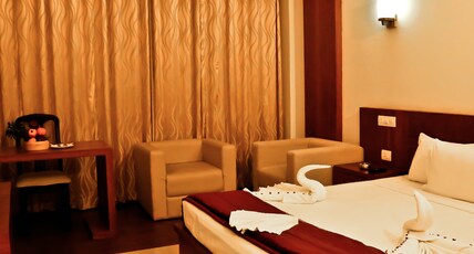 Sasthapuri Hotels Room Type - Deluxe double room (AC)