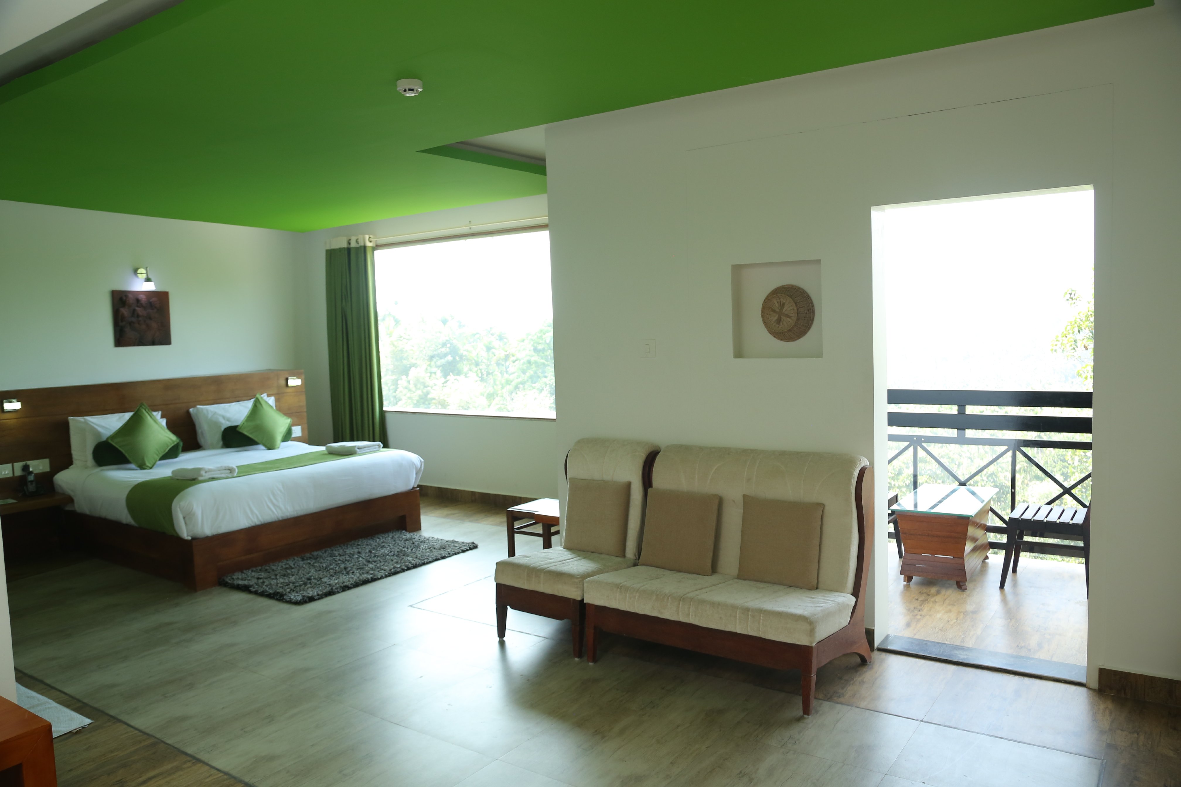 NEST N MIST Room Type - Saffron AC With Balcony